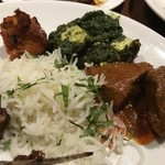 goji KITCHEN + BAR - ジーラライスとサグパニーニ、マトンカレー