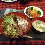 ステーキ don - ステーキ丼定食1200円
