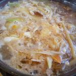 さとり - みそ煮込みうどん（after）