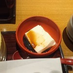 美味彩膳 - デザートの黒蜜がけの豆乳プリン