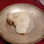 銀座 しのはら - つぶ貝にごま油