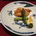 銀座 しのはら - トラフグ竜田揚げ