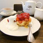 Tea＆Cake Grace - 苺のパイ。