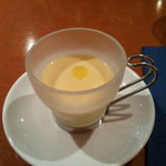 さつま芋の温かいスープ