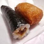 亀屋 - かんぴょう巻き、おいなりさん