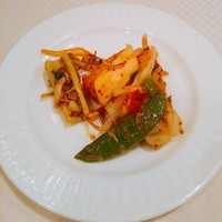崎陽軒本店 嘉宮 - 野菜・イカ・カレイのソテー