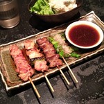 鶏味座 - 串焼きセット