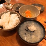 KOHAKU - 卵ご飯しじみ汁
