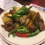 横丁のぴざ家 コロリアン - 豚とピーマンの四川風