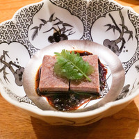 東京肉しゃぶ家 - 牛タンの冷采葱ソース