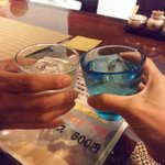 料理・旬 - こないだ飲めなかった赤兎馬のゆず、フルーティーでしたが、焼酎ぽくない。お友達は普通の赤兎馬。600円くらい。