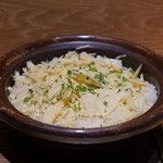 日本料理 e. - 筍の炊き込みご飯