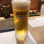 やきとり 花むら - 生ビール