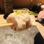 やきとり 花むら - ささみわさび焼き