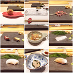 鯛良 白金店 - 2019年3月夜利用。おまかせコース