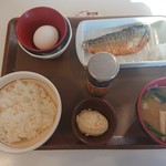 すき家 - さば朝食　390円