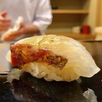 日本橋蛎殻町 すぎた - 2019.2.  真鯛