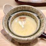 日本橋蛎殻町 すぎた - 2019.2.  穴子の茶碗蒸し