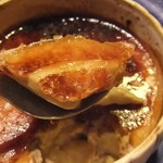 いづみ荘 - ほうじ茶のクレームブリュレ