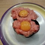 すし江戸 - うずら鉄火