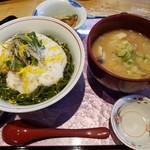 志のや - ◆『まぐろのナメロウ丼』