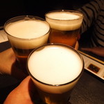 じゅう - ビールでカンパ～イ♪