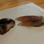 豊鮨 - とり貝＆ほたるいか