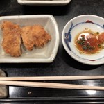 鳥つね自然洞 - 鳥胸肉のカツ