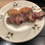 鳥つね自然洞 - つくね、レバー