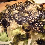 居酒屋 源氏 - 【最新】この韓国海苔サラダがボリューミー＆美味！