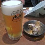 甲子屋 - 生ビール