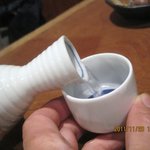 甲子屋 - 熱燗1合