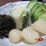 甲子屋 - お新香