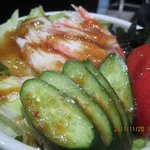 甲子屋 - カニサラダ