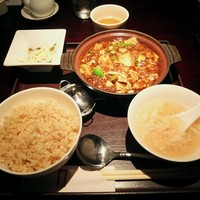 過門香 銀座本店 - 重慶式麻婆豆腐セット