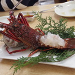 水沼さざえ店 - 伊勢海老の刺身