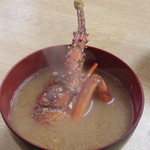 水沼さざえ店 - 味噌汁