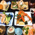 Kani Tsuu - 昼の宴会　5900円鍋無しコース*写真は1人前