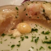 味とく家 - 中には海老ちゃん、ぎんなん