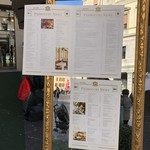 CAFFÉ PEDROCCHI - エントランスのメニュー