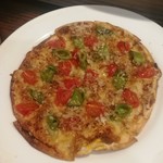 旬魚旬菜まるとび - ふきのとう味噌のピザ