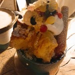 Cafe moyau - タルトケーキをセレクト。アイスたっぷり入っててボリューム満点(*´∀｀)