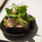 オマージュ - さわらのマリネ ベルガモット