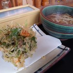 そば畑 - かき揚げ蕎麦（980円）