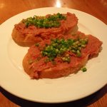 イタリアンカジュアルダイニング何駄感駄 - ねぎとろカナッペ