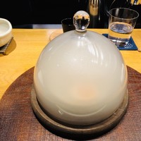 寛幸 - 名古屋コーチンの塩焼き　瞬間燻製　燻玉