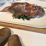 El Celler de Can Roca - ★9 Steamed fresh-caught whole fish market, stuffed with seaweeds and sea anemones