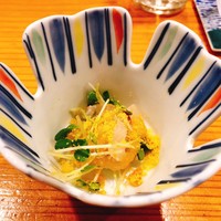 いわ志 本店 - 付き出しから飲ませる仕様