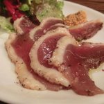 ヒガシナカノ151 - 「鴨の生ハム」：肉厚でねっとり！コクが有って食べ応え有り♪