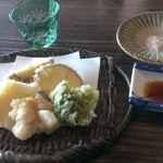 そば 六郷 - 天ぷら